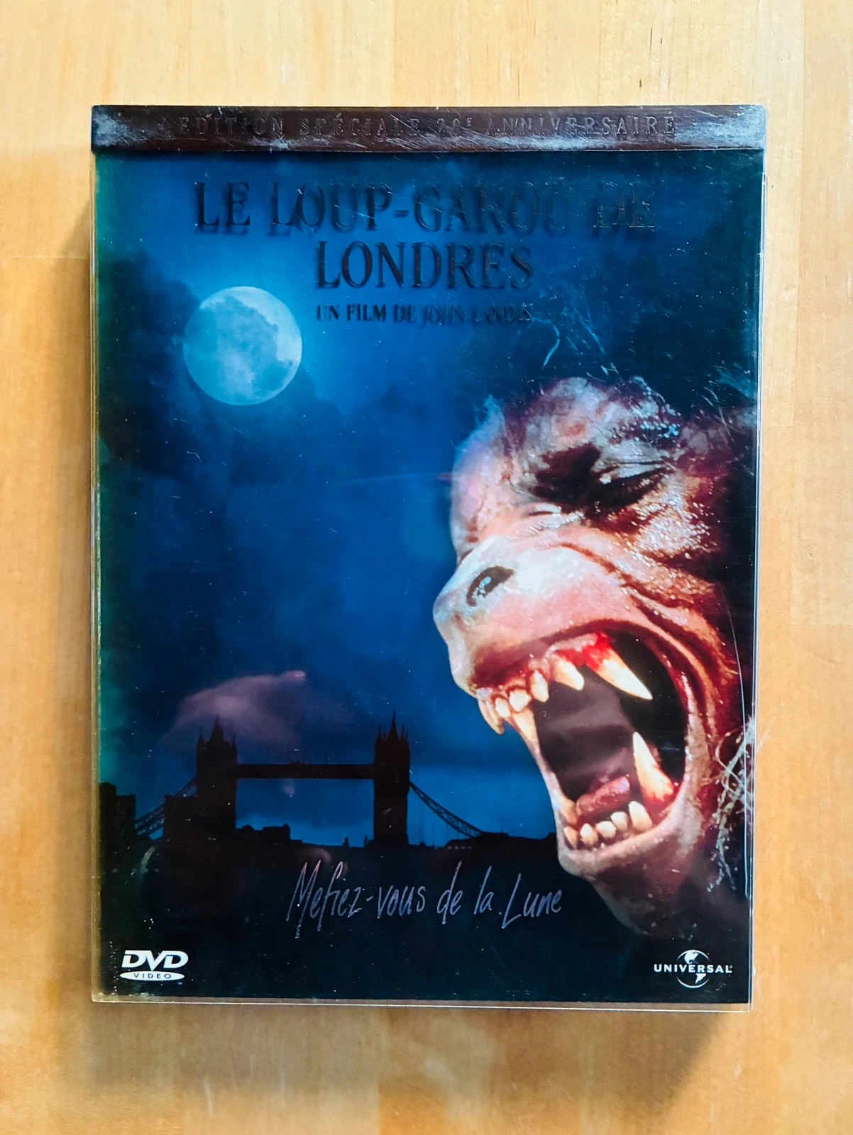 DVD Le loup garou de Londres de John Landis édition spéciale 20eme anniversaire.